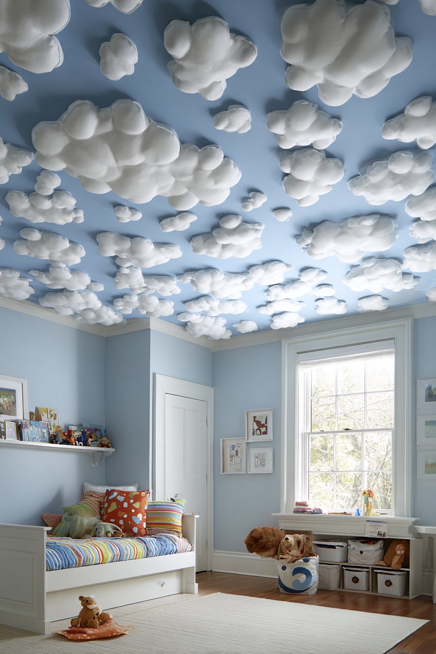 Playful Cloud Painted Imagination