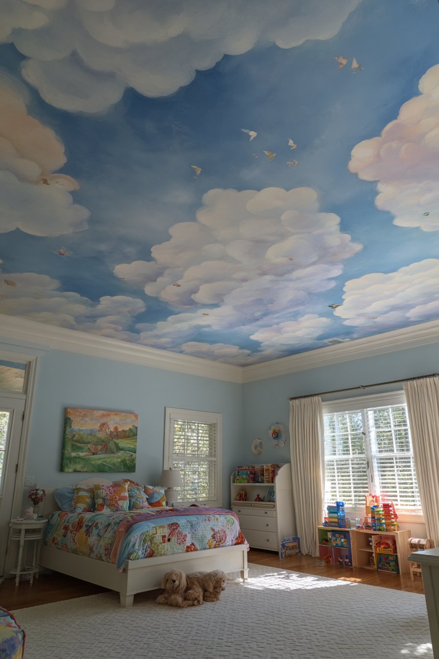 Playful Cloud Painted Imagination