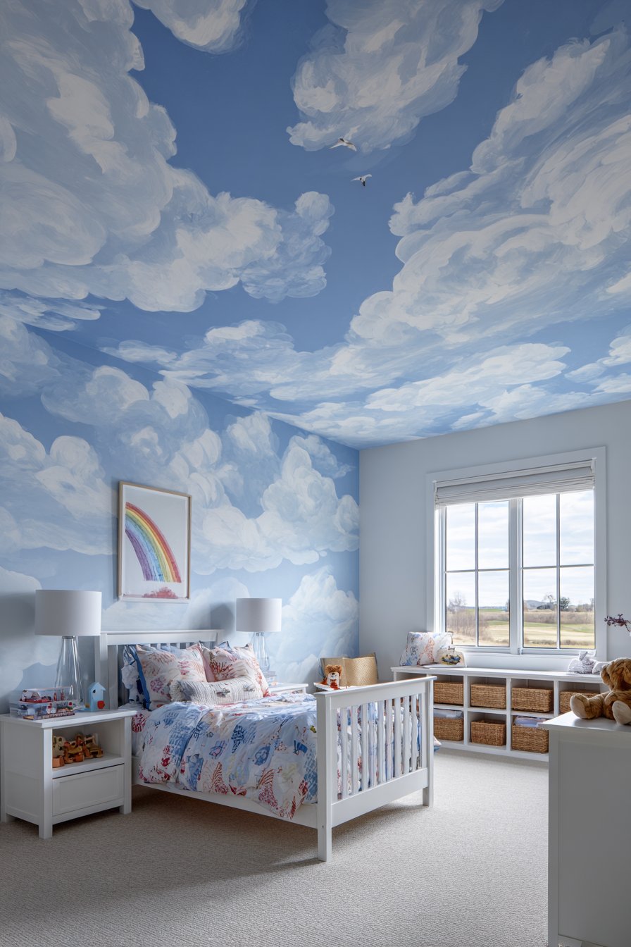 Playful Cloud Painted Imagination