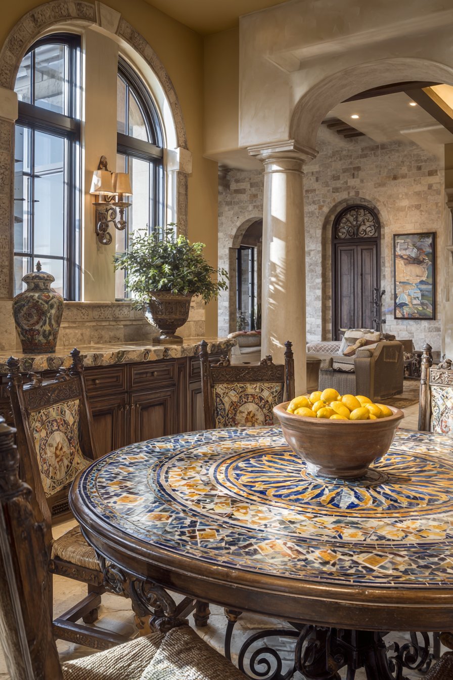 Mediterranean Mosaic Artistry