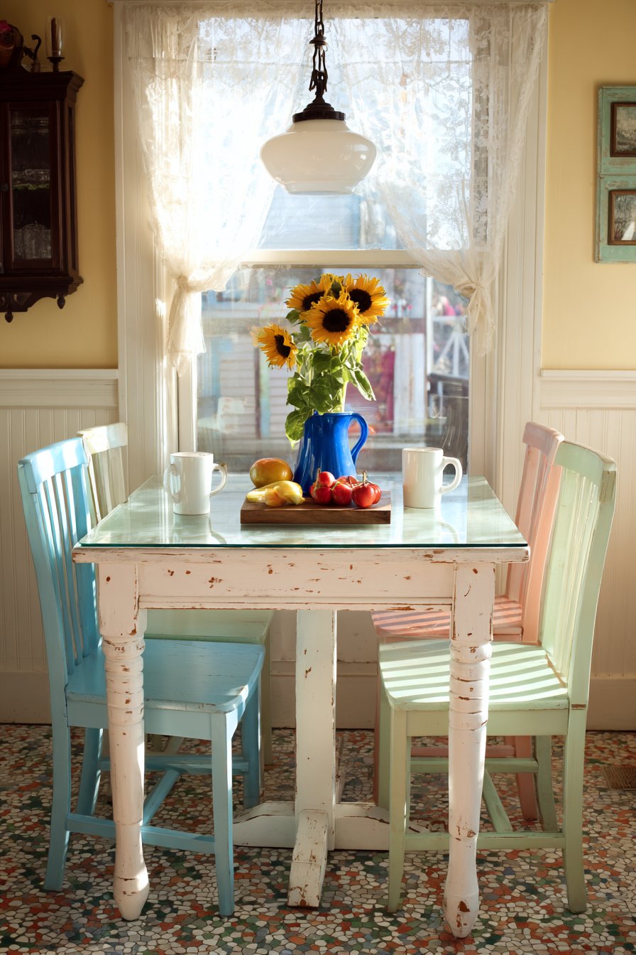 Cottage-Style Breakfast Nook