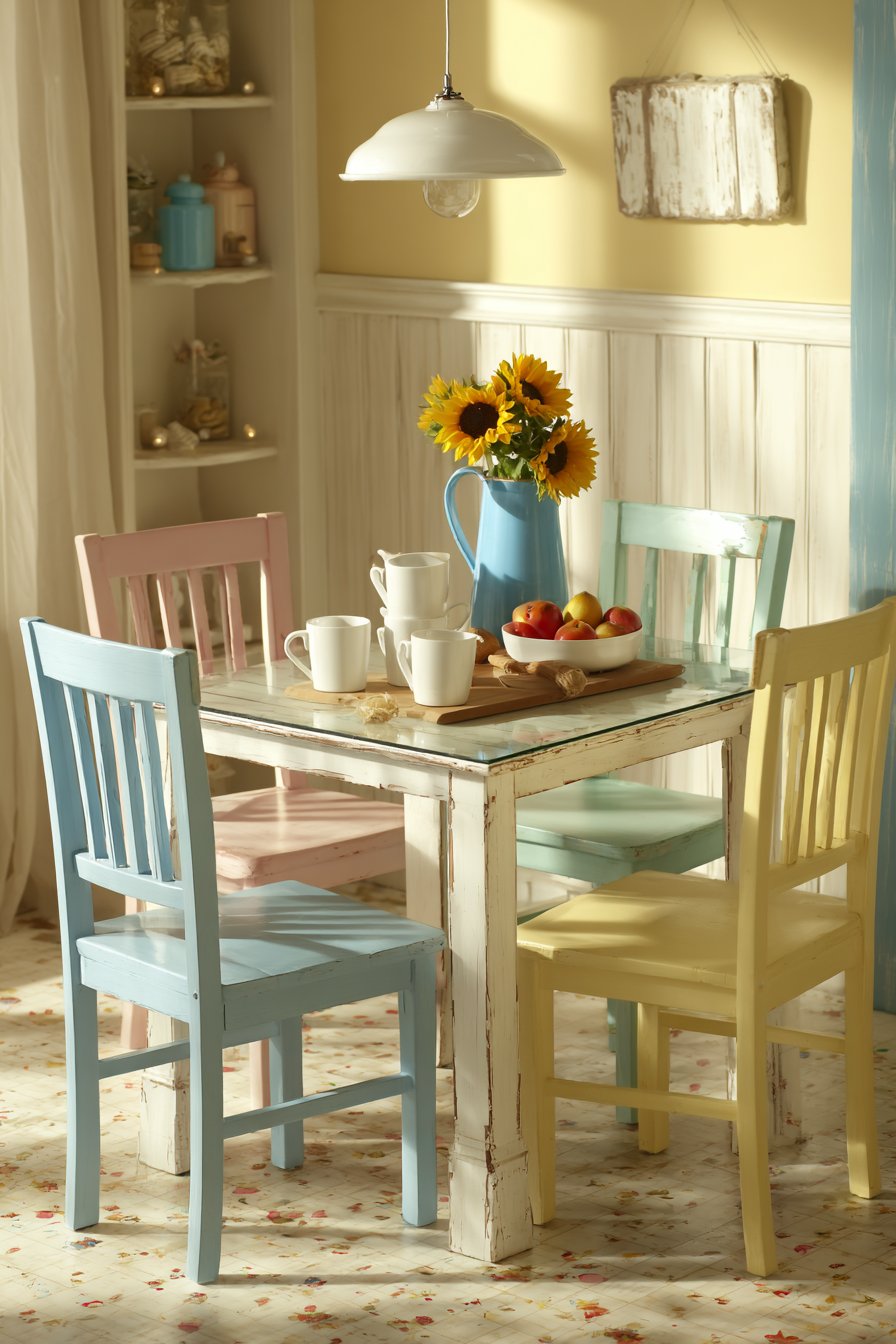Cottage-Style Breakfast Nook