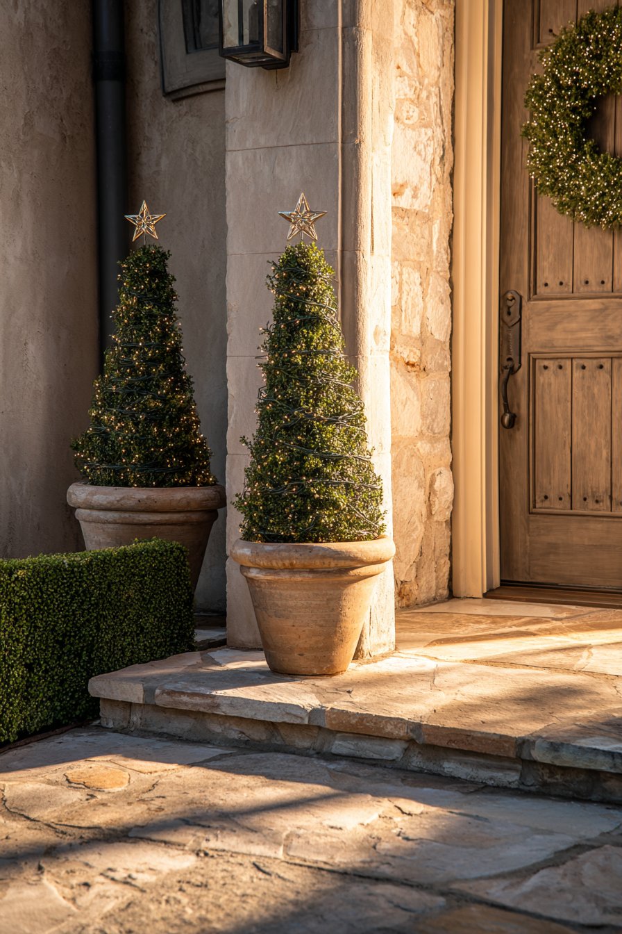 Elegant Topiary with Minimal Embellishment