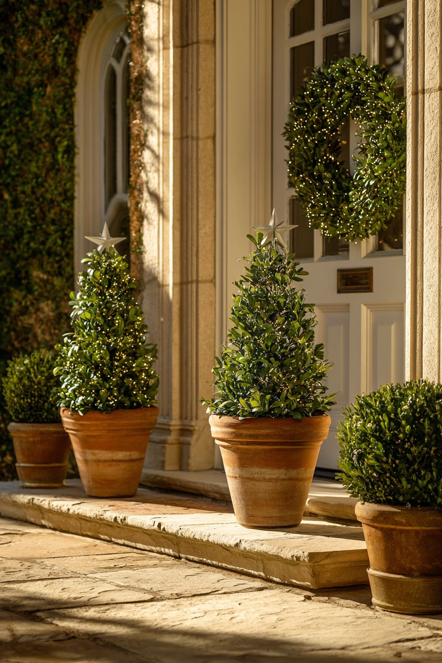 Elegant Topiary with Minimal Embellishment