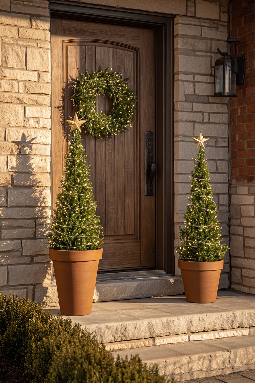 Elegant Topiary with Minimal Embellishment