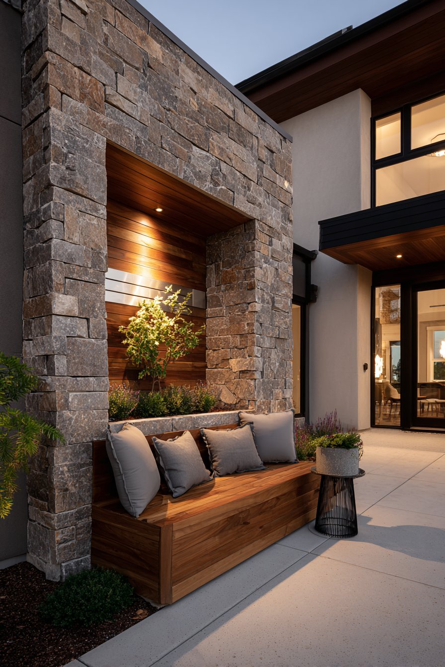 Sophisticated Blue-Grey Slate with Steel Accent