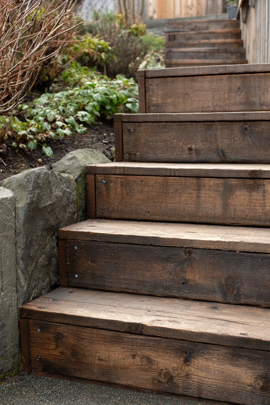 Pressure-Treated Lumber for Steep Slopes