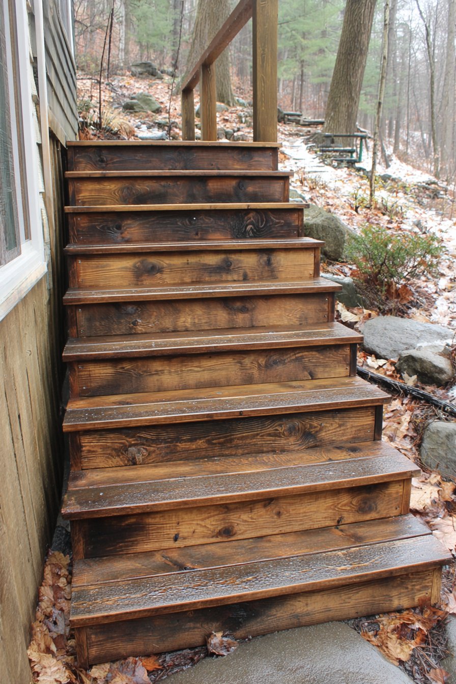 Pressure-Treated Lumber for Steep Slopes