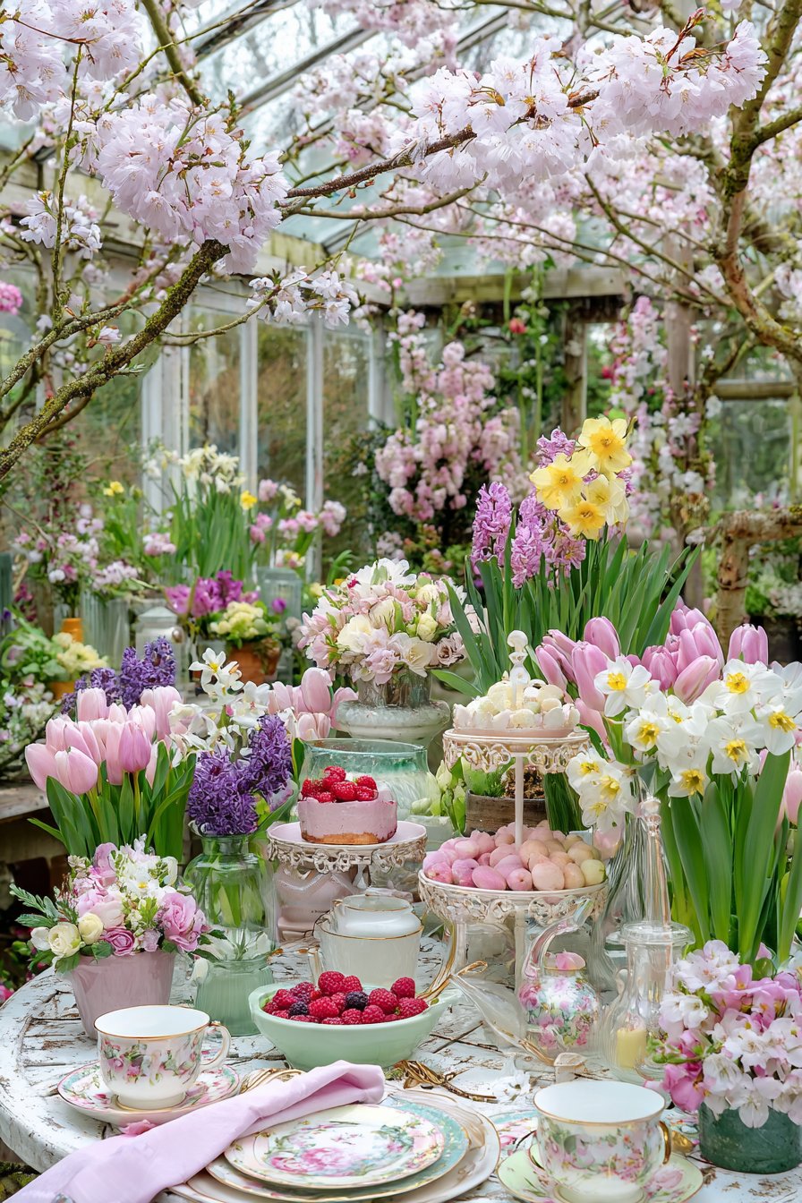 Spring Garden Fresh Romance