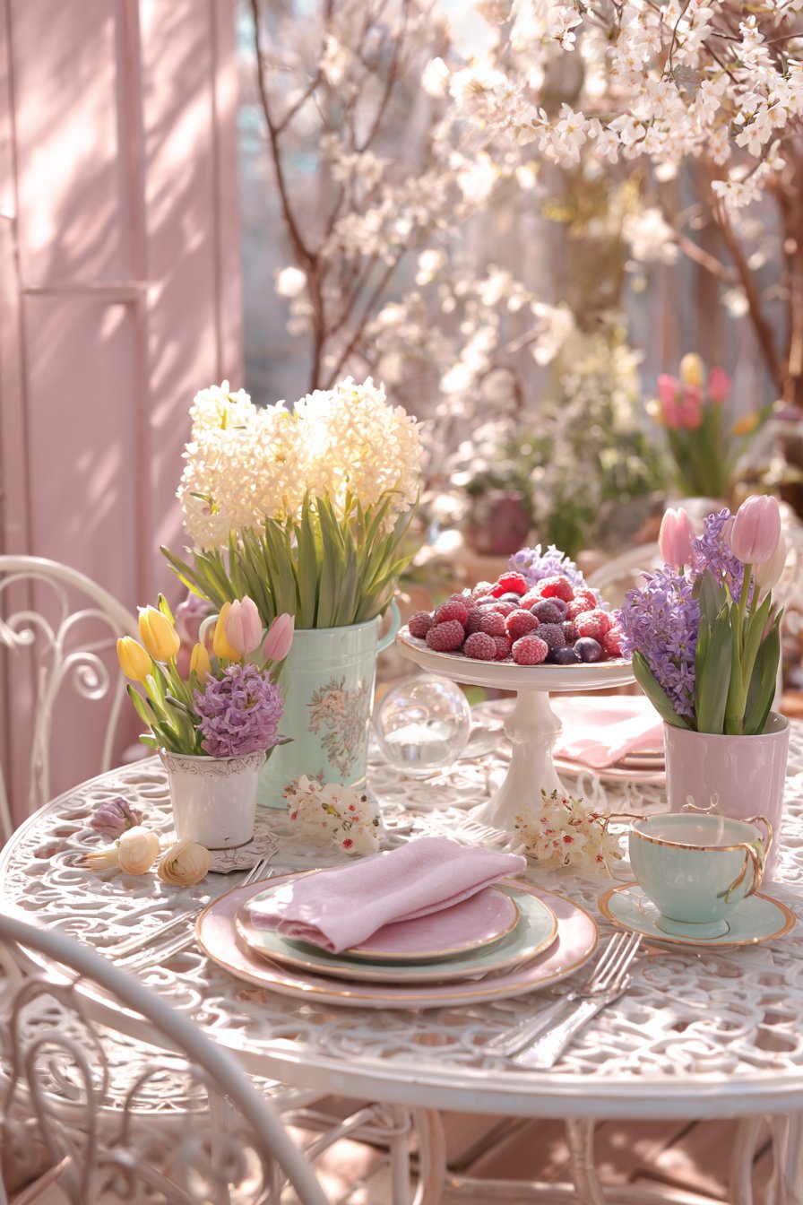 Spring Garden Fresh Romance