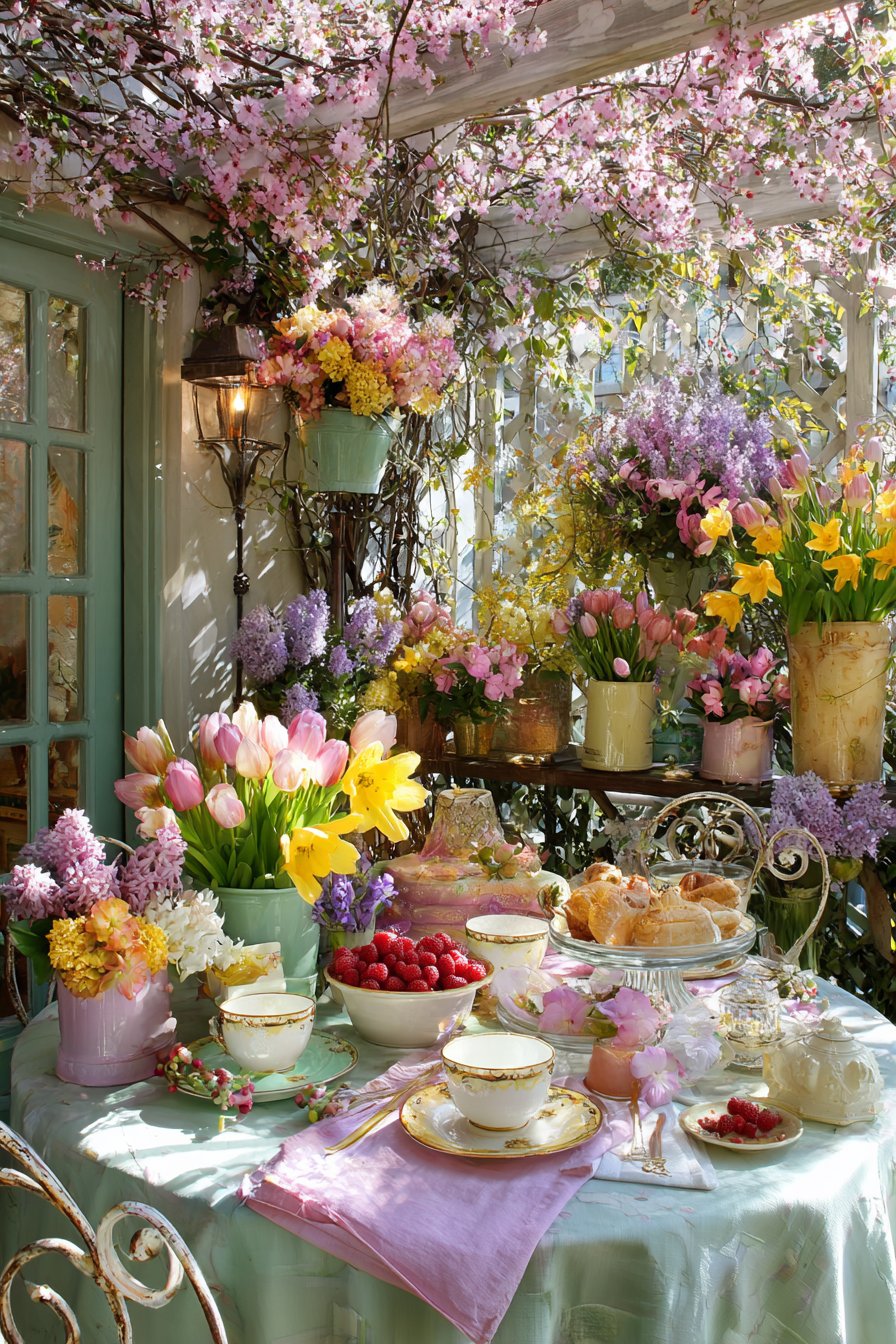 Spring Garden Fresh Romance