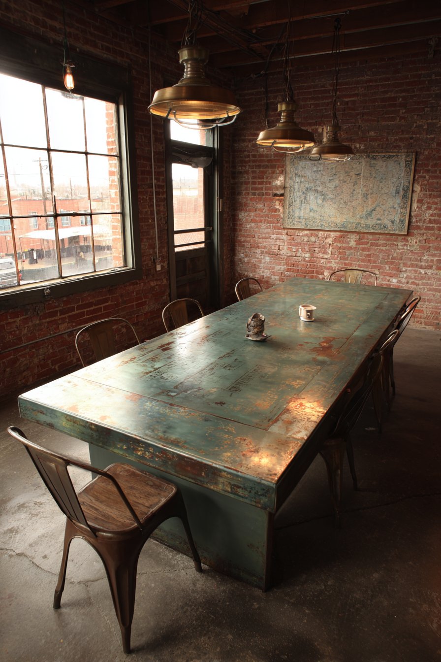 Industrial Urban Zinc-Topped Character