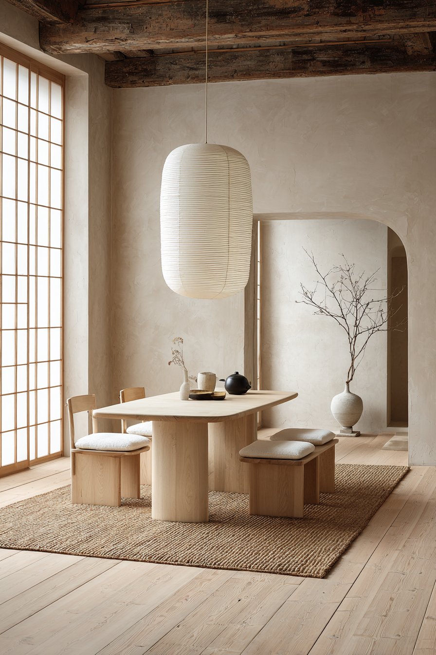 Japandi White Ash Tranquility