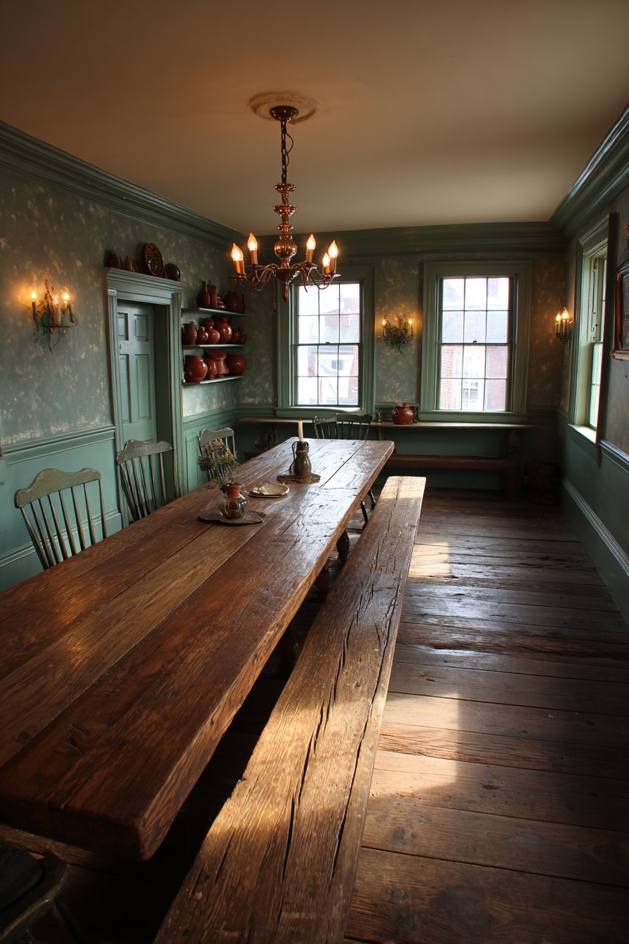 Pennsylvania Dutch Scrubbed Pine Utility