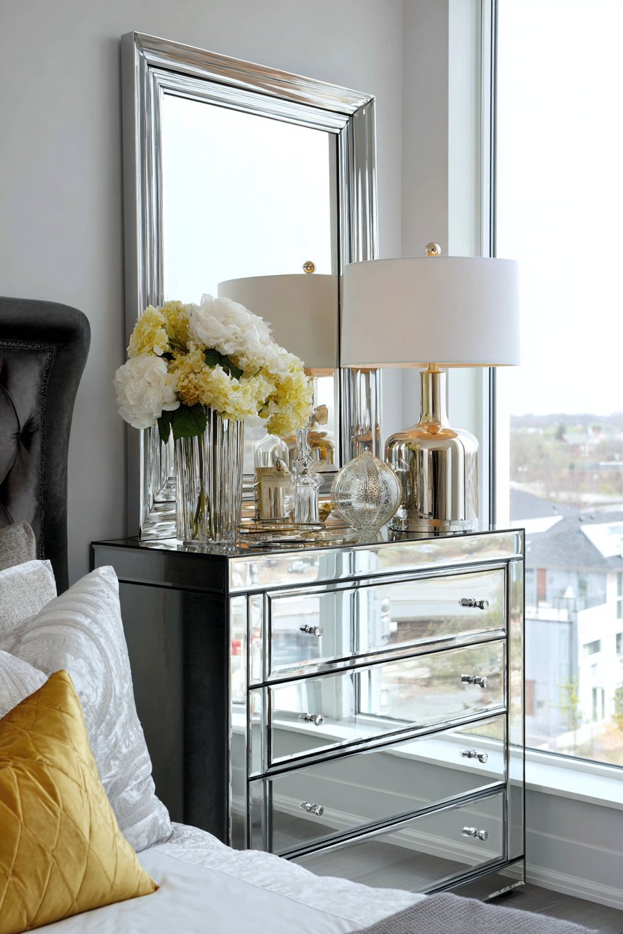 Maximize Mirror Placement and Reflective Surfaces