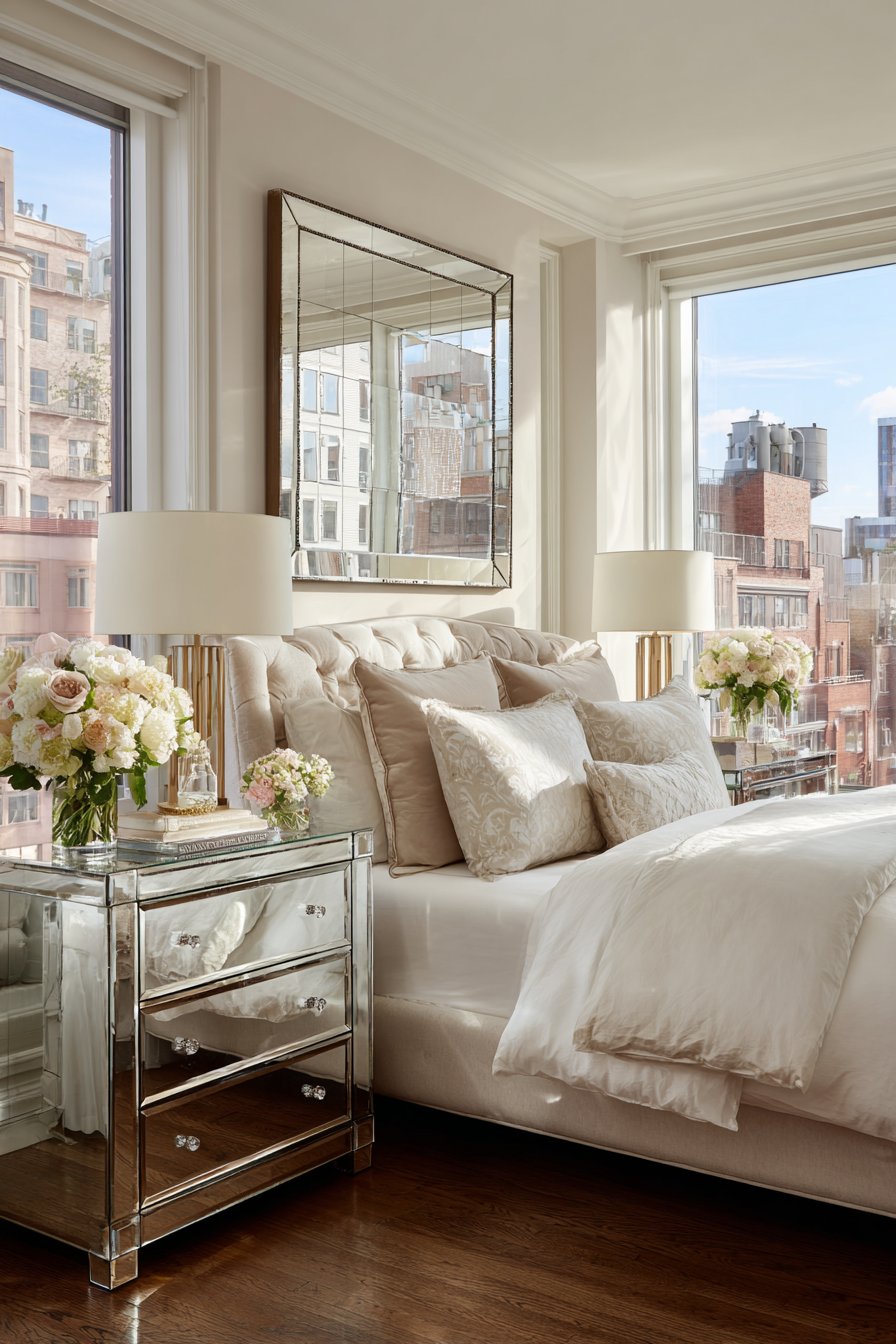 Maximize Mirror Placement and Reflective Surfaces