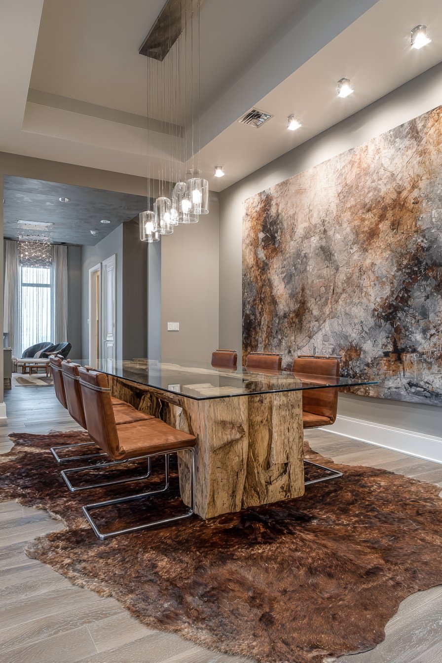 Glass and Brass Sophistication