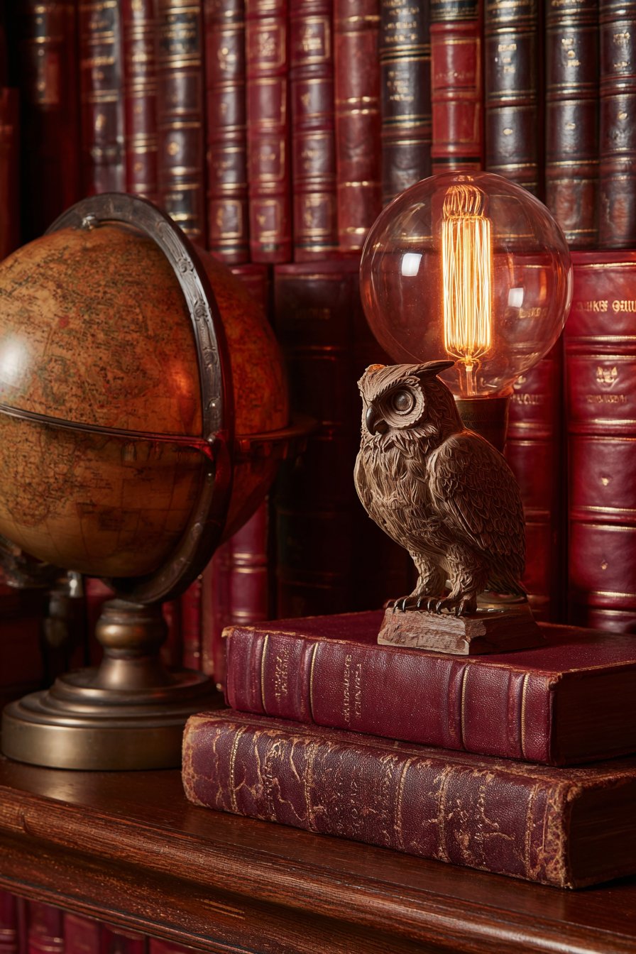 Curating an Authentic Book Collection Display