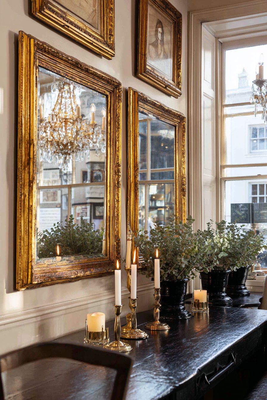 Vintage Gallery Wall Arrangement