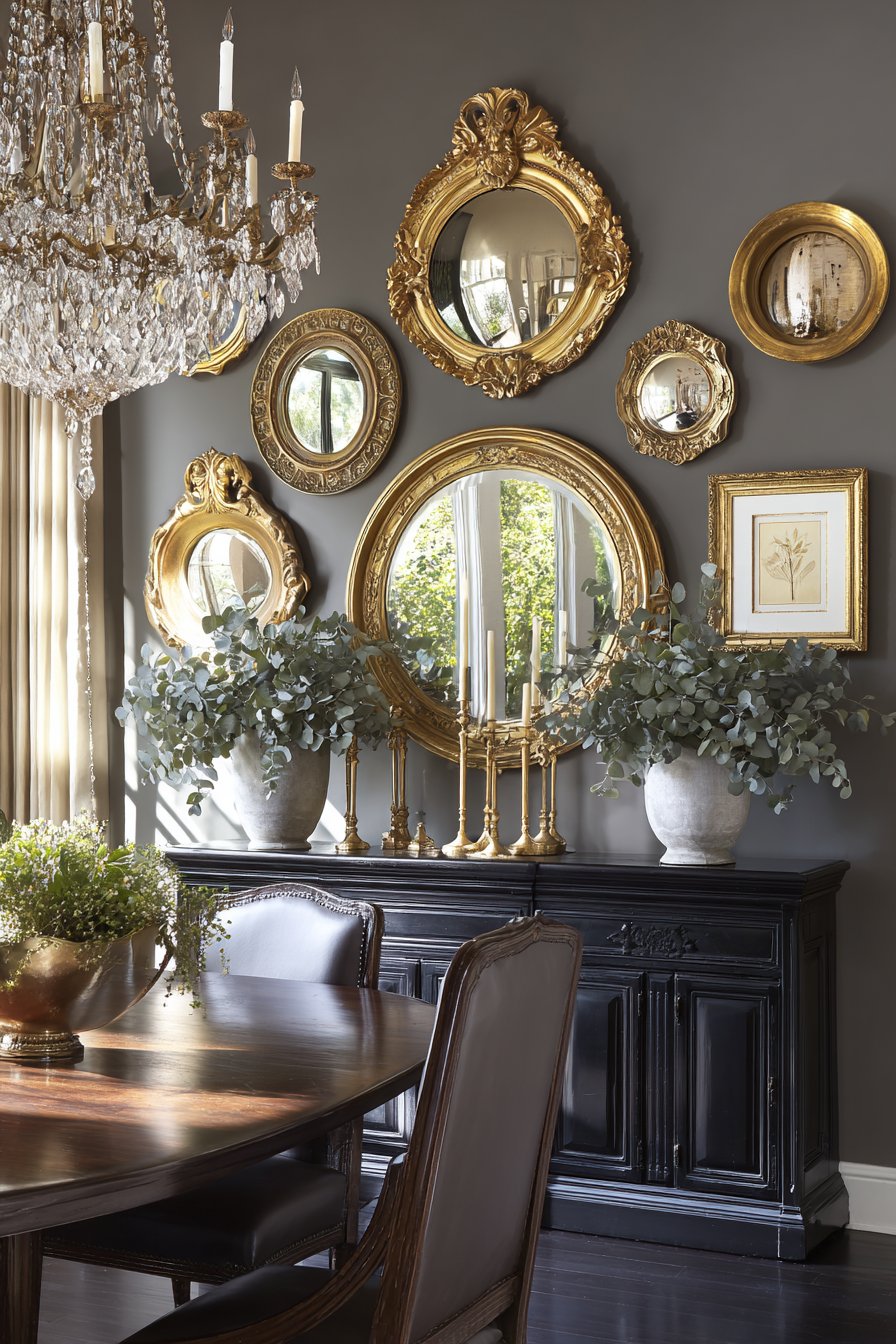 Vintage Gallery Wall Arrangement