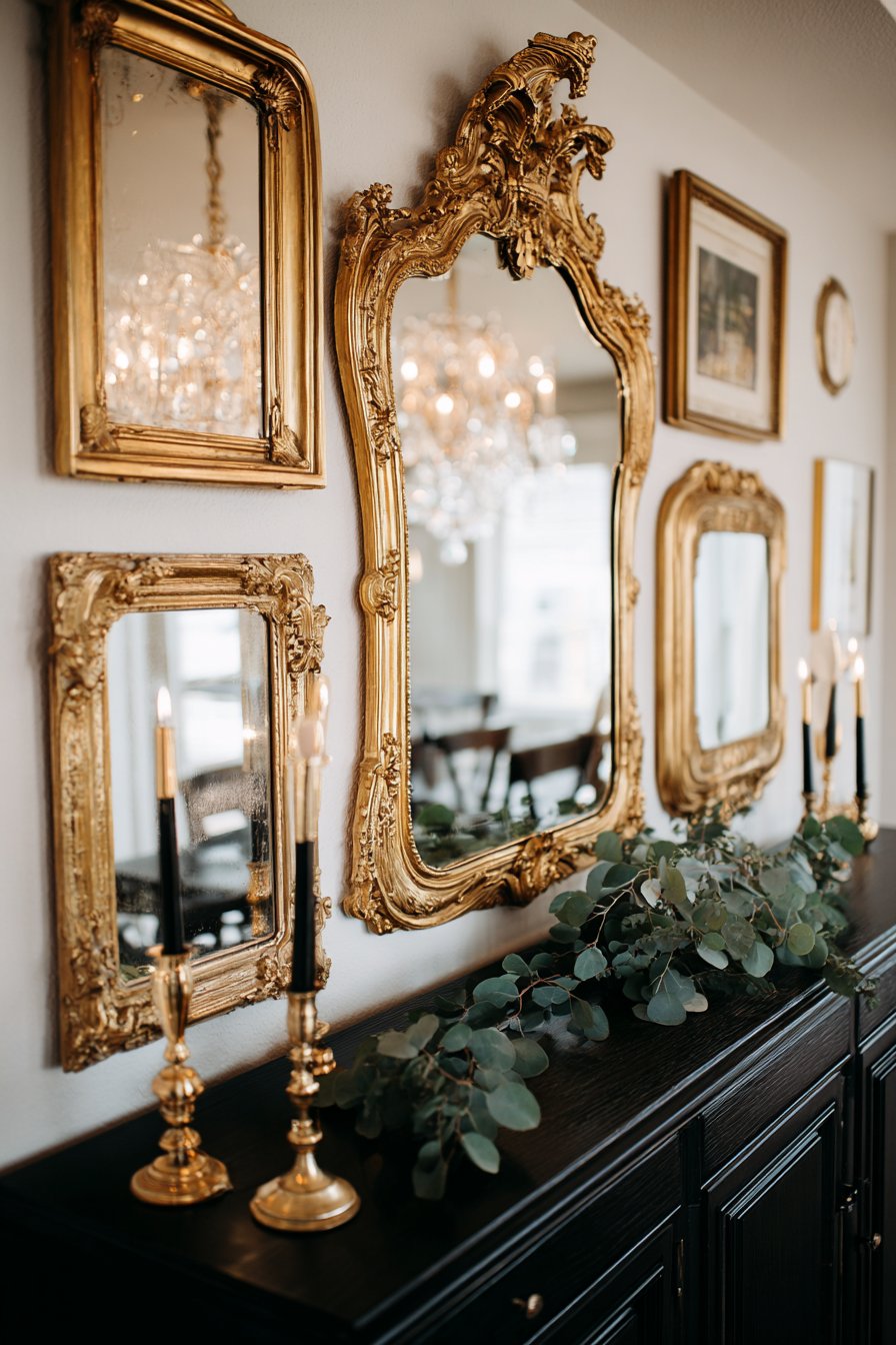 Vintage Gallery Wall Arrangement