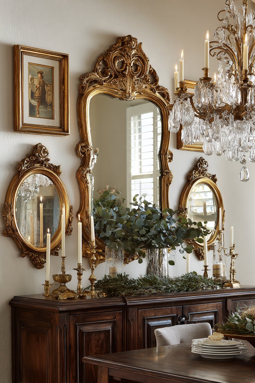 Vintage Gallery Wall Arrangement