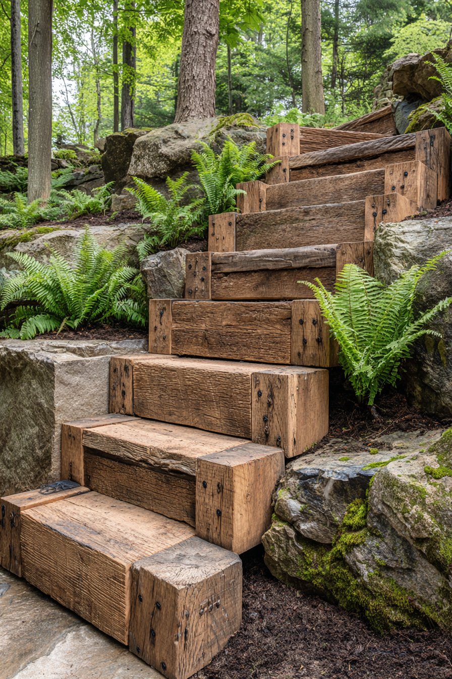Rustic Reclaimed Barn Wood Construction