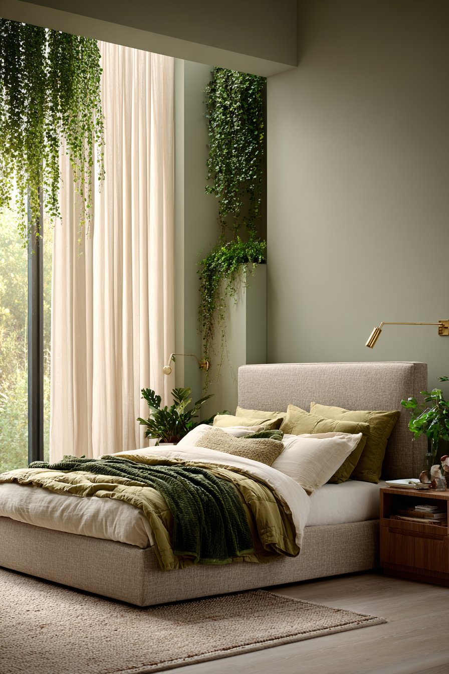 Sage Green and Olive Undertones