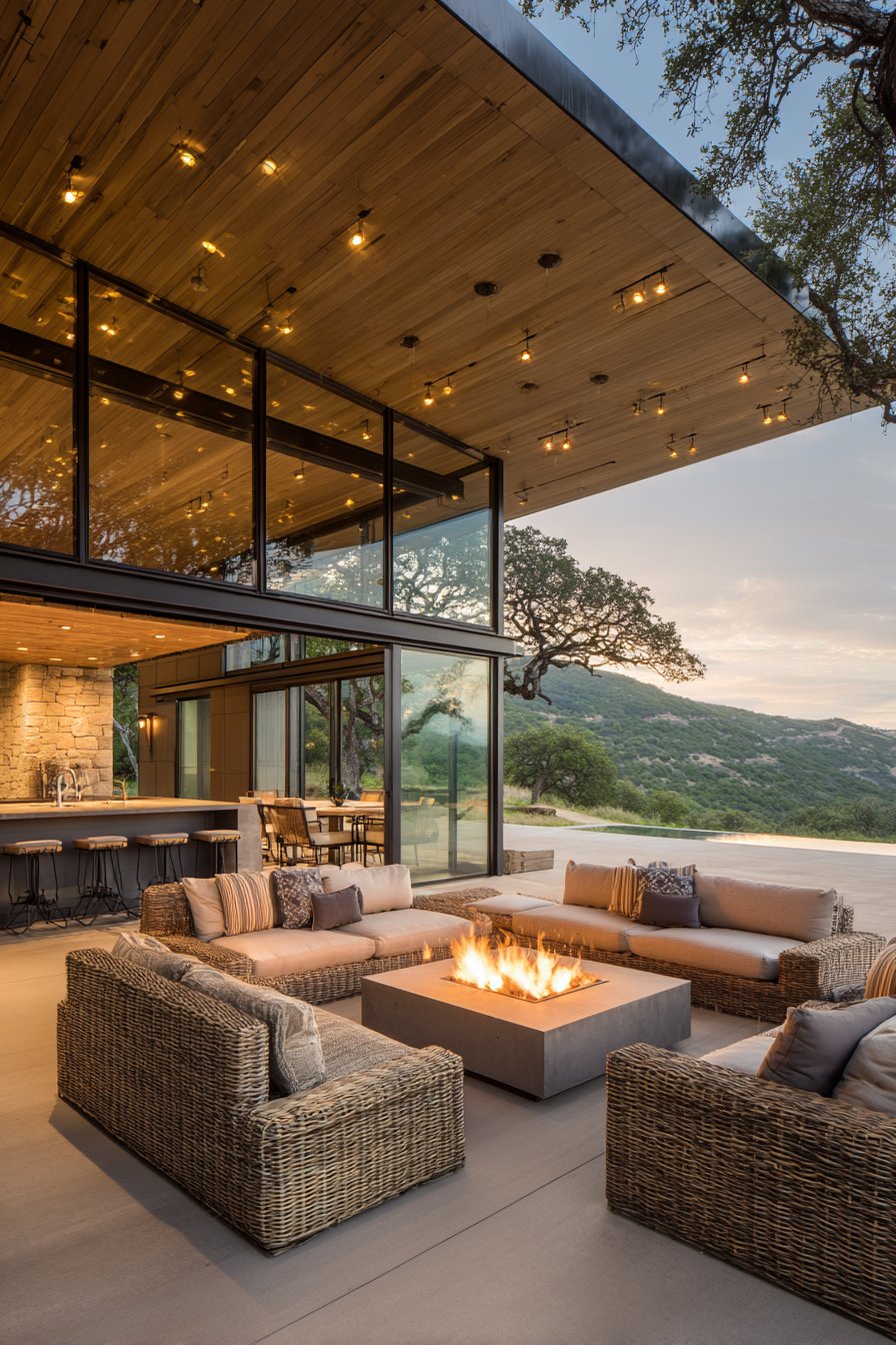 Extended Living and Entertainment Space