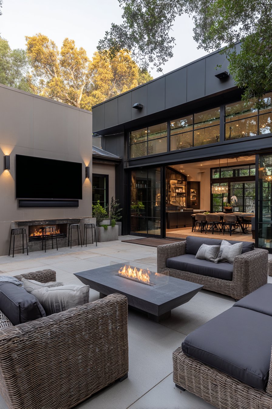 Extended Living and Entertainment Space