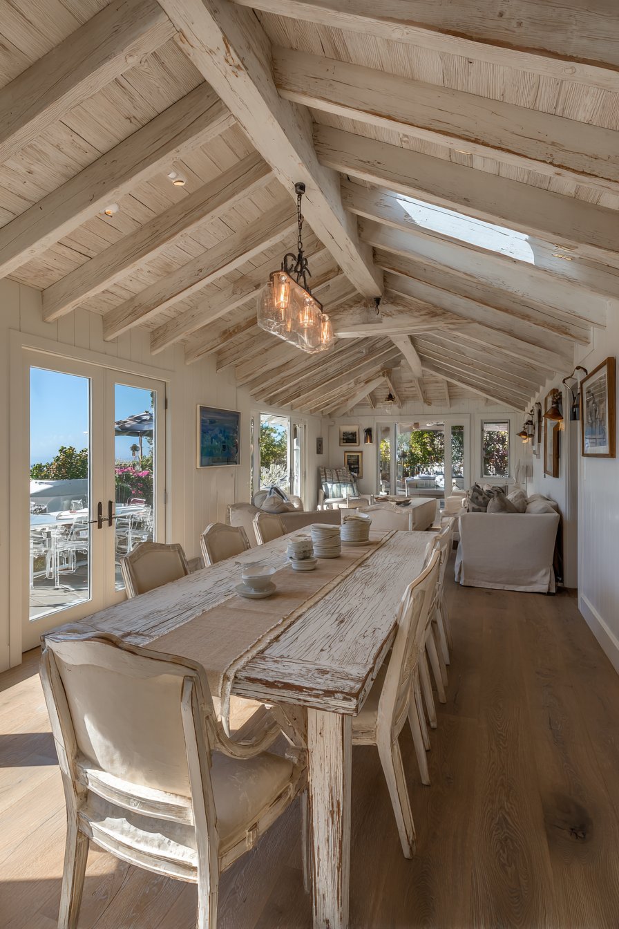 Farmhouse Distressed White Character