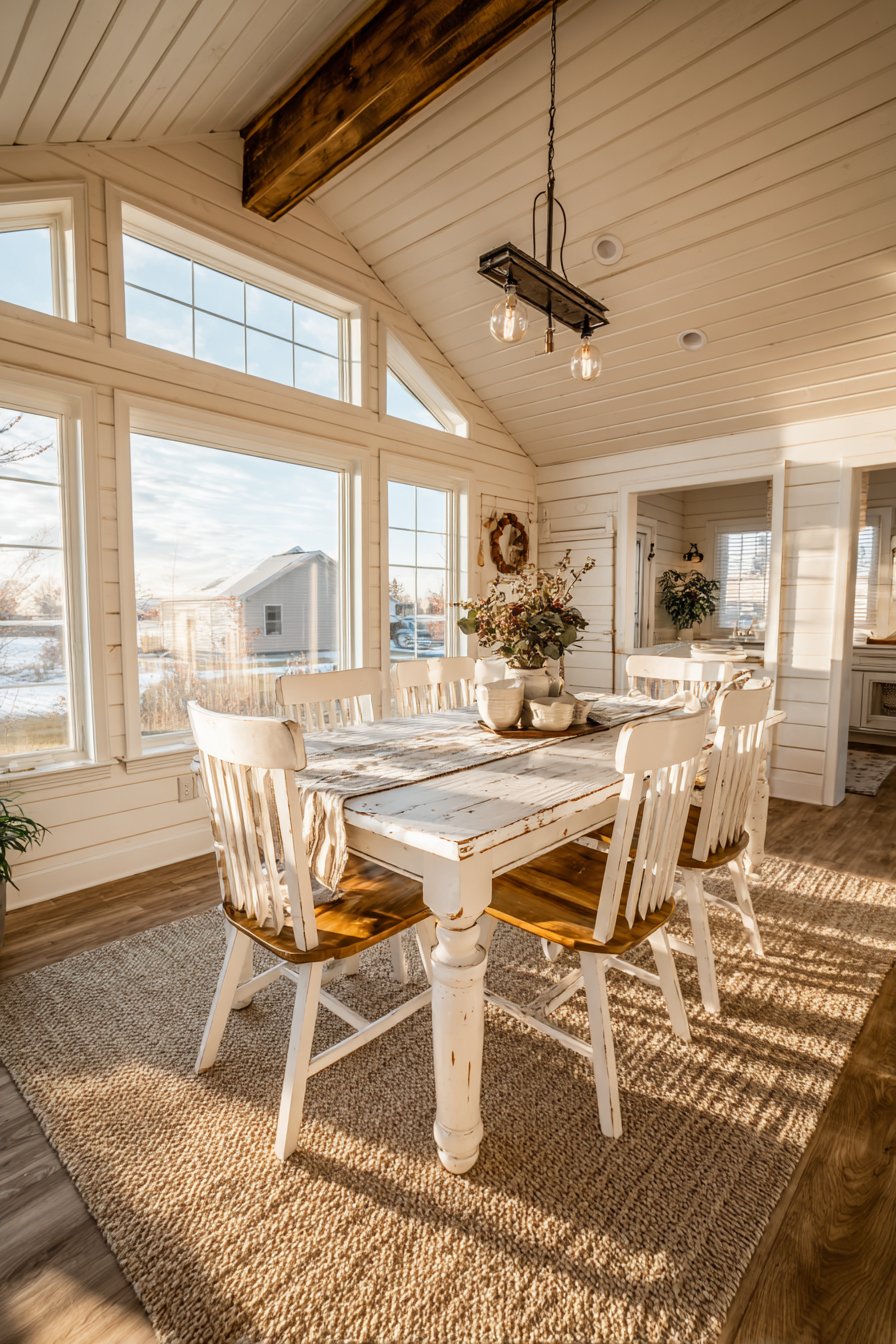 Farmhouse Distressed White Character