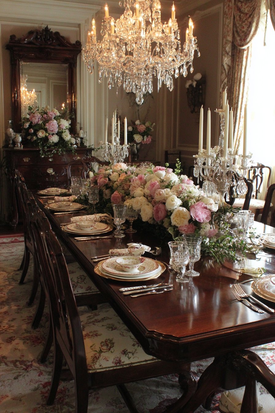 Classic Traditional Mahogany Elegance