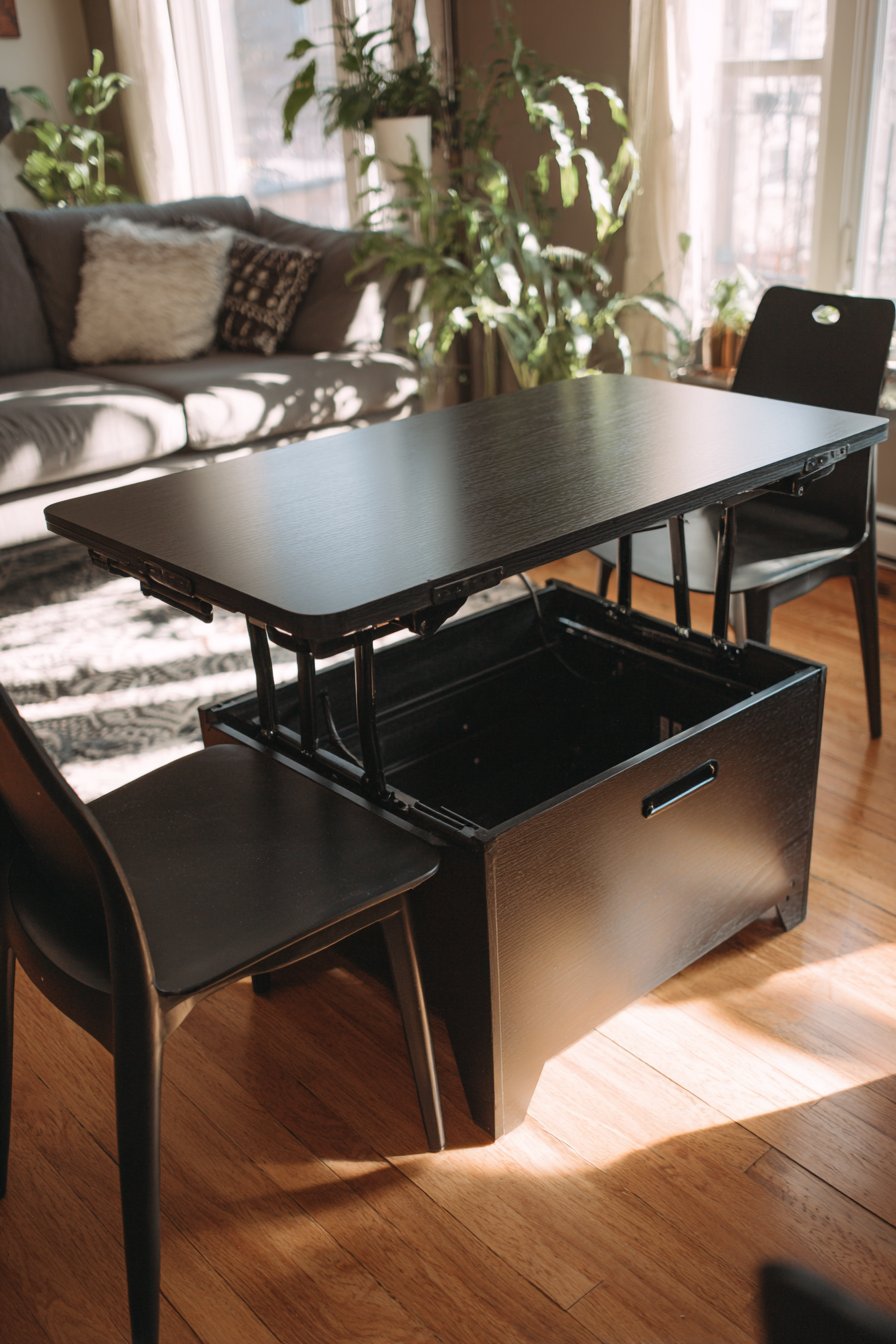 Convertible Multi-Functional Lift-Top Design