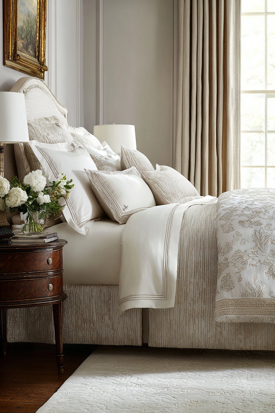 Luxurious Bedding Layers