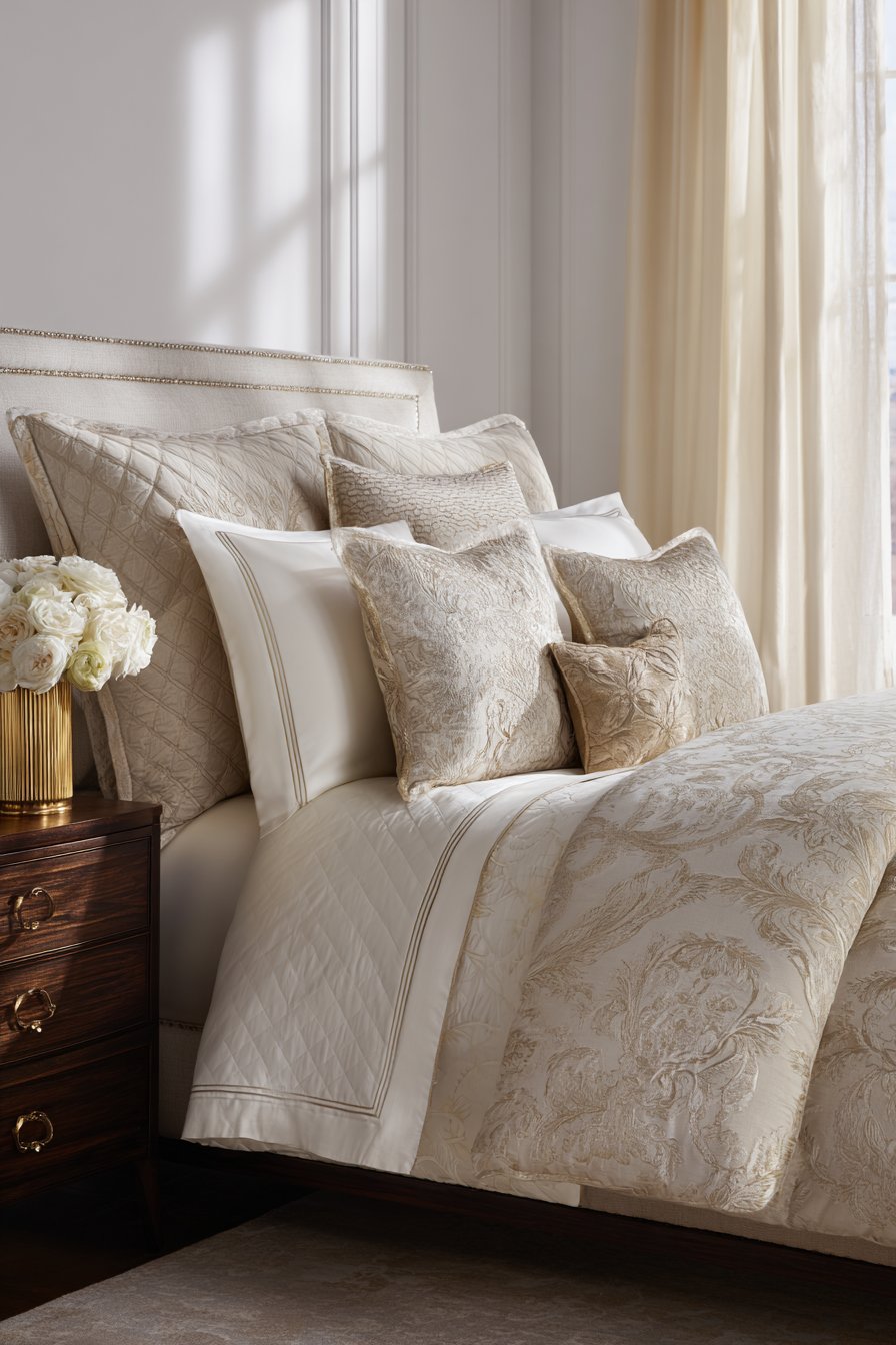 Luxurious Bedding Layers