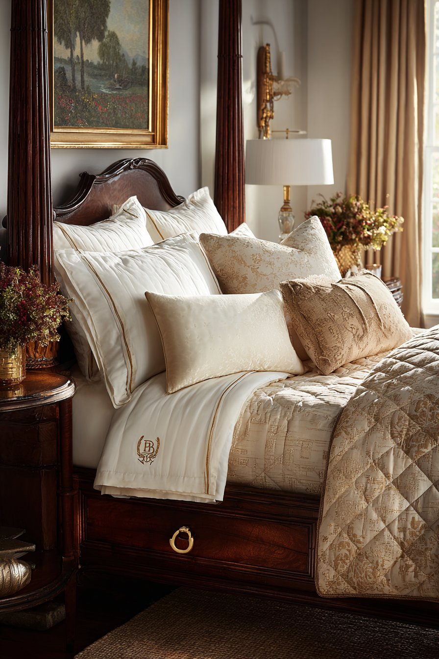 Luxurious Bedding Layers
