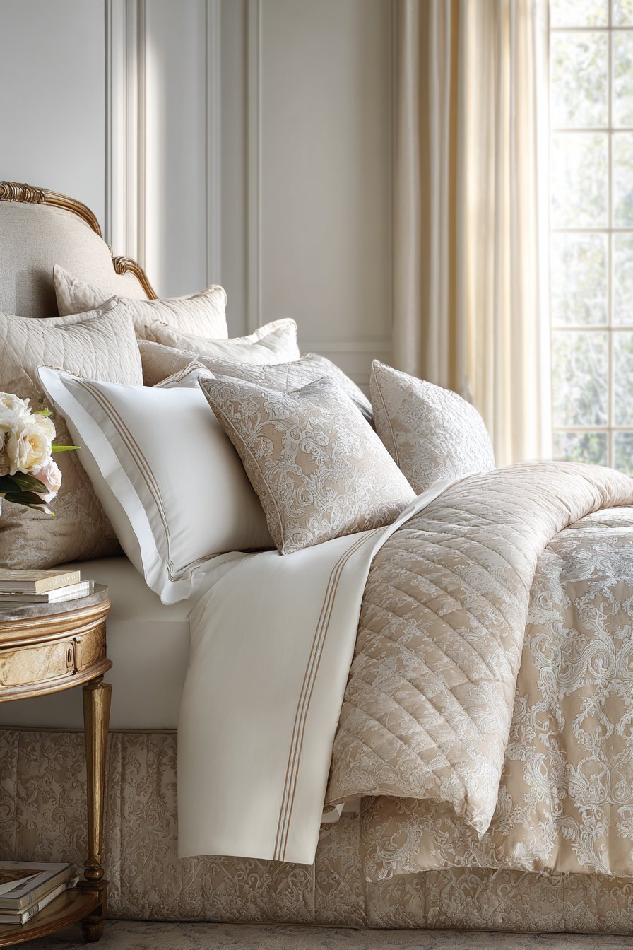 Luxurious Bedding Layers