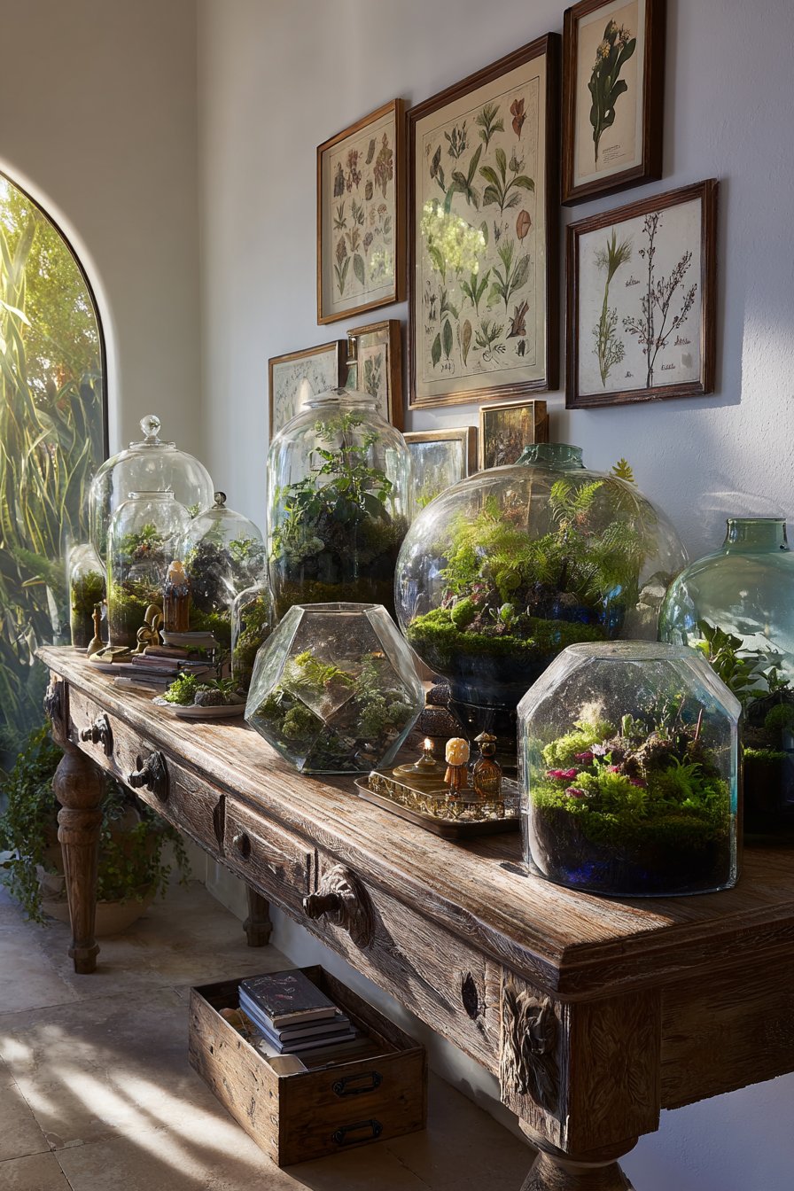 Terrarium and Cloche Collection