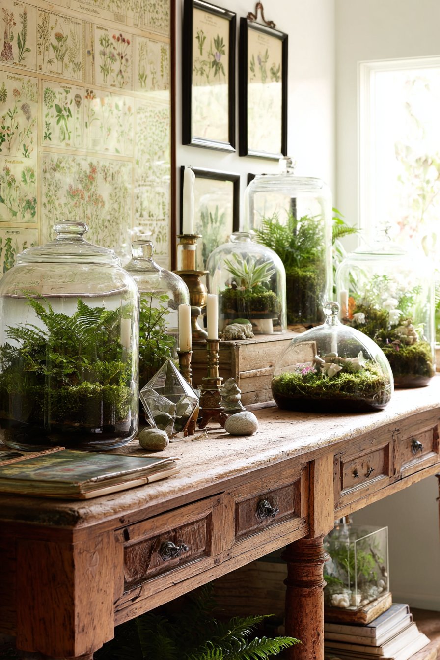 Terrarium and Cloche Collection