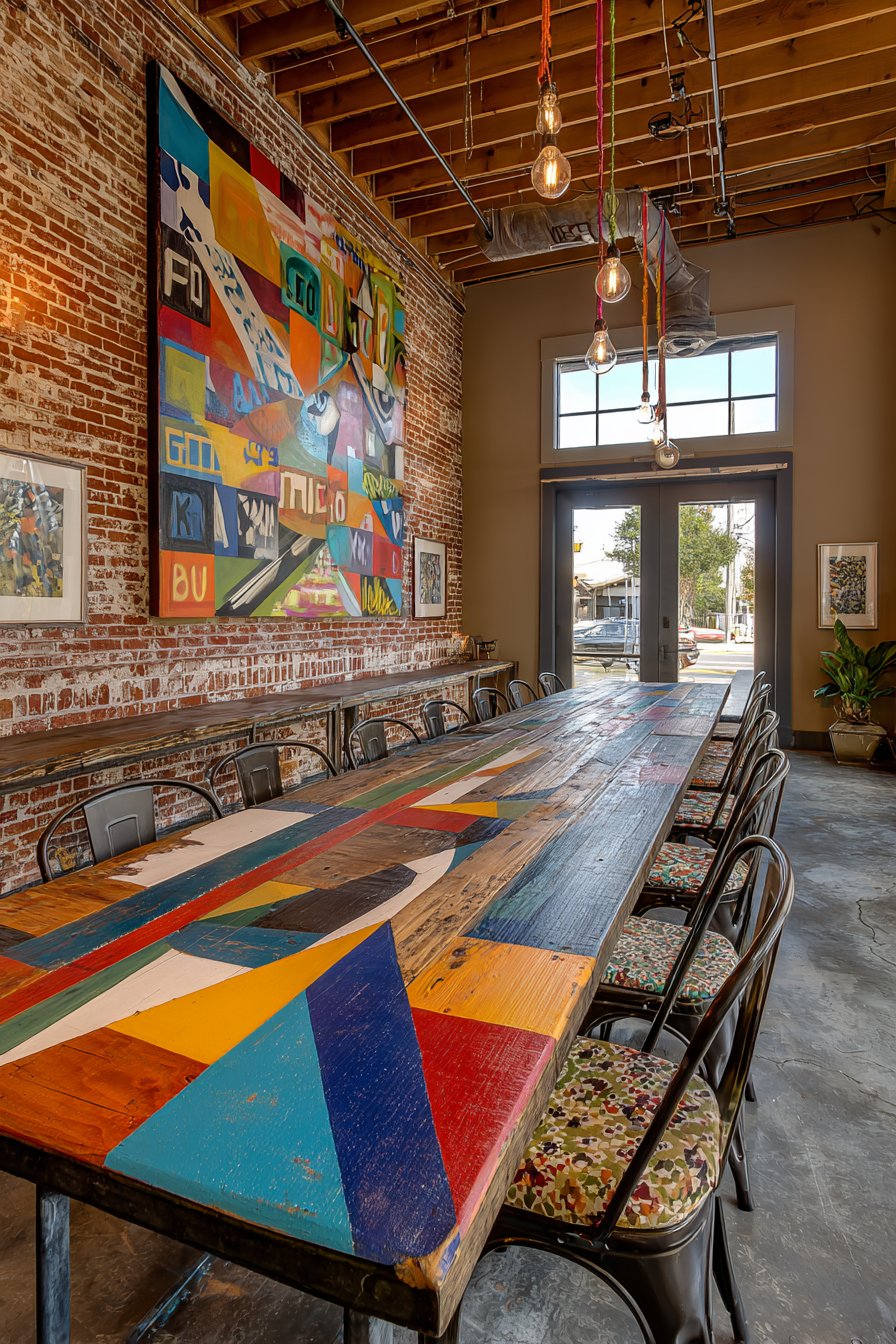 Pipe-Frame Table with DIY Family-Friendly Customizations