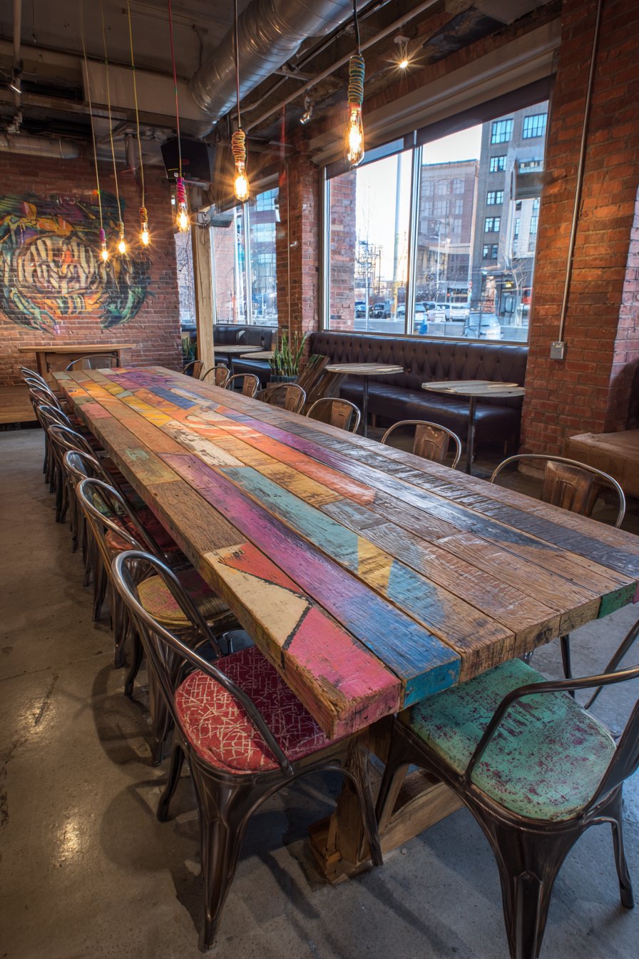 Pipe-Frame Table with DIY Family-Friendly Customizations