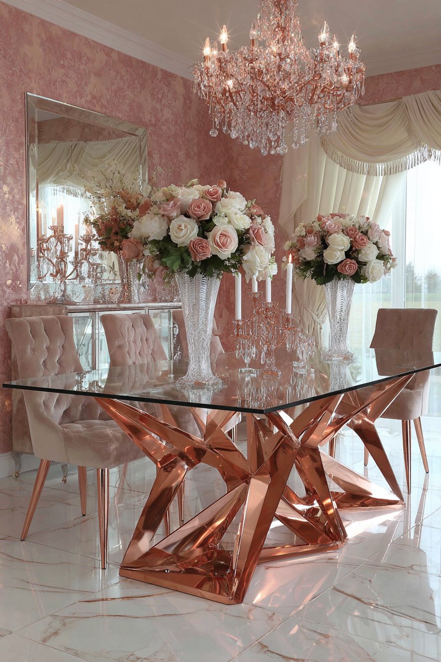 Luxury Rose Gold Opulence