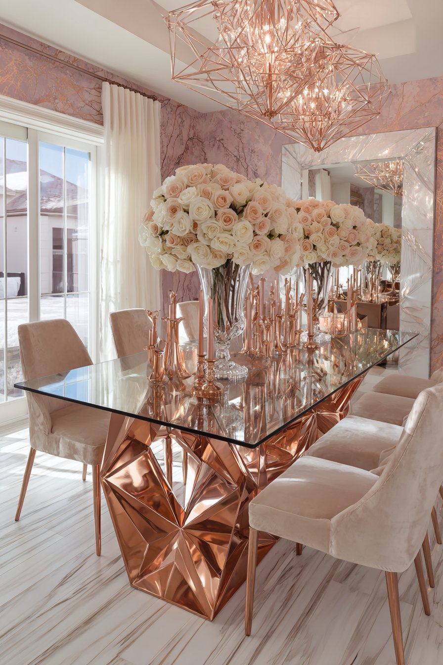 Luxury Rose Gold Opulence