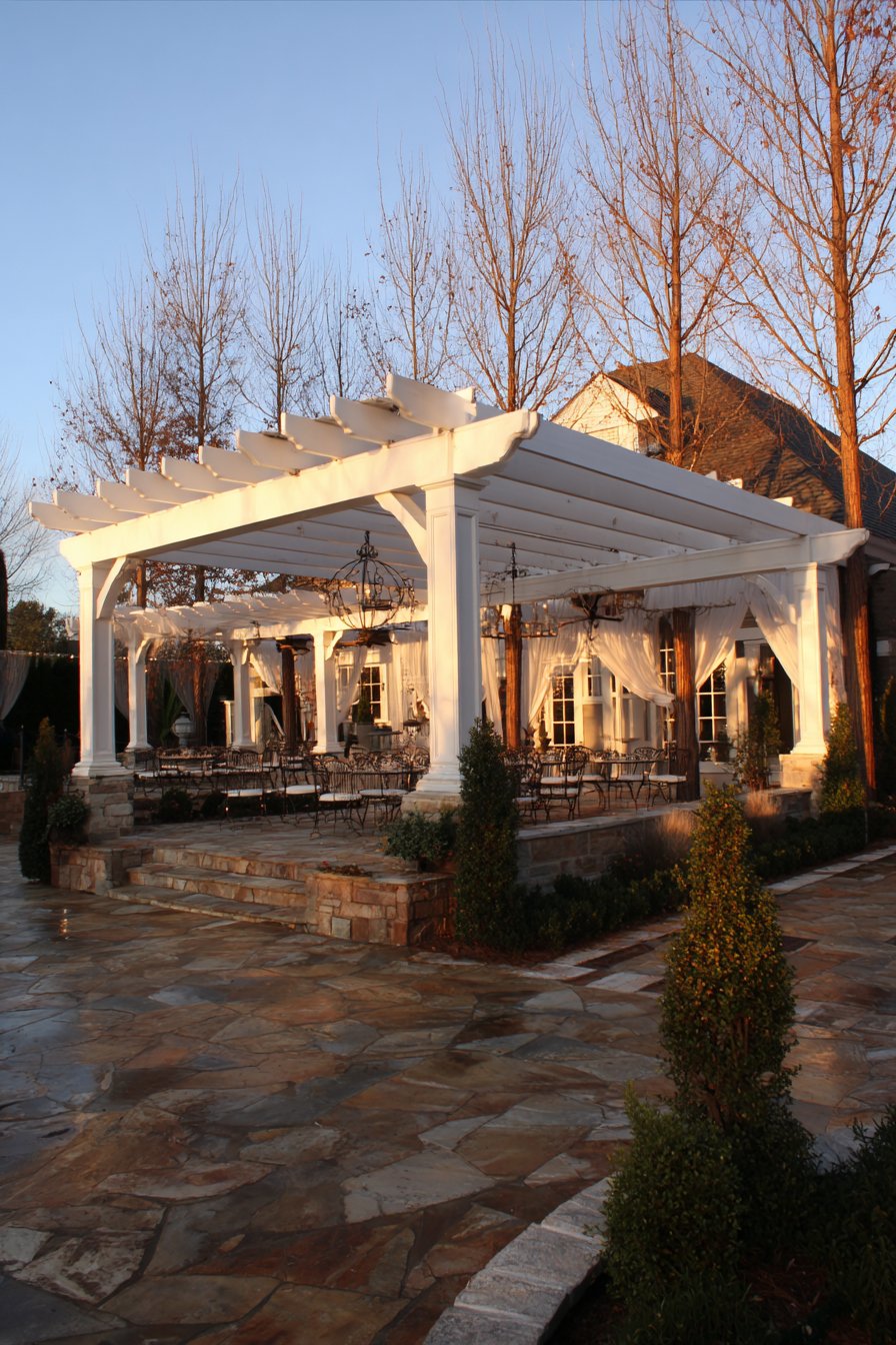 Professional Event Space Wedding Venue Pergola