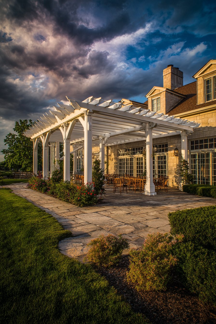 Professional Event Space Wedding Venue Pergola