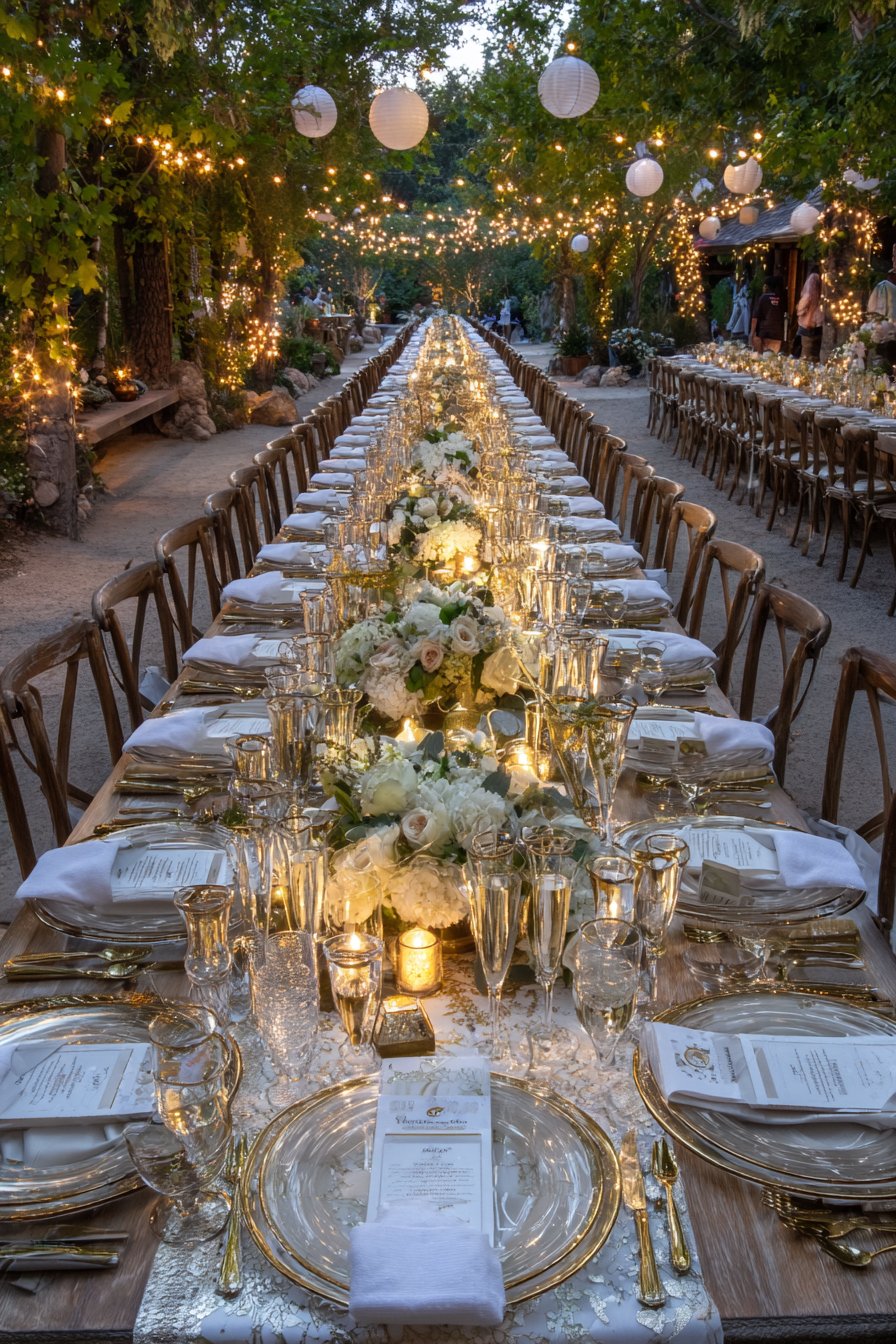 Milestone Celebration with Champagne Elegance