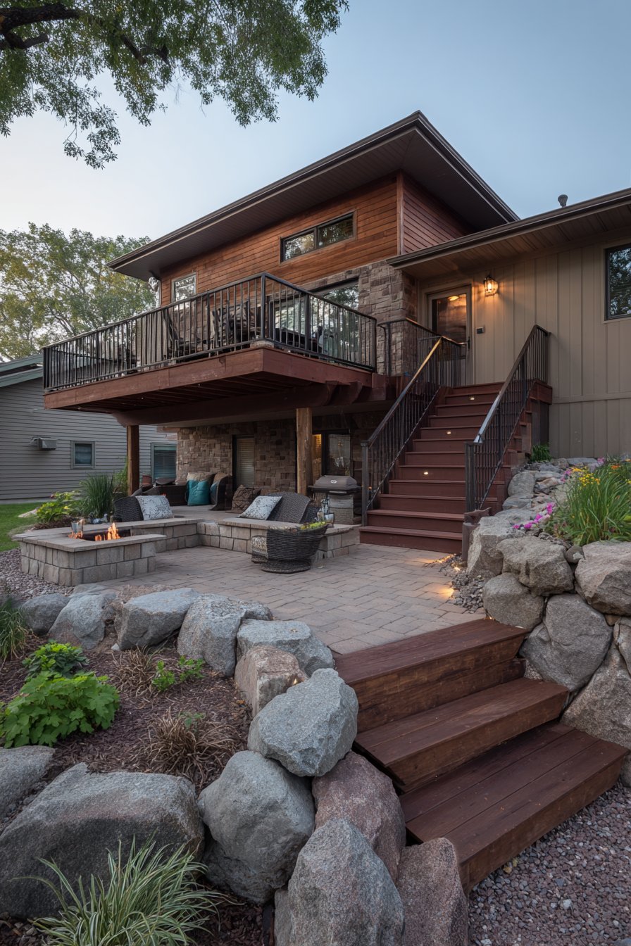 Multi-Level Outdoor Living