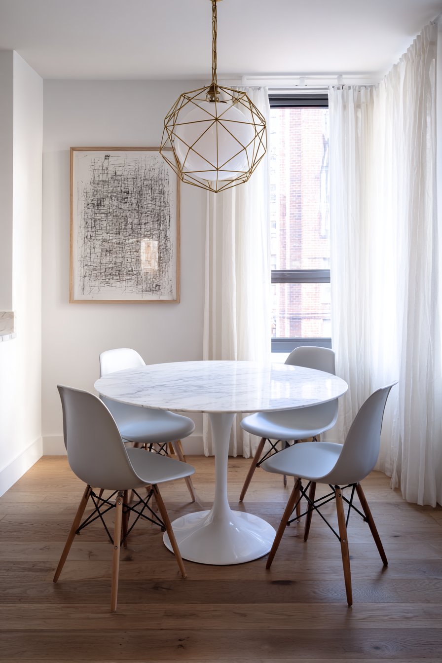 Mid-Century Tulip Table Timelessness
