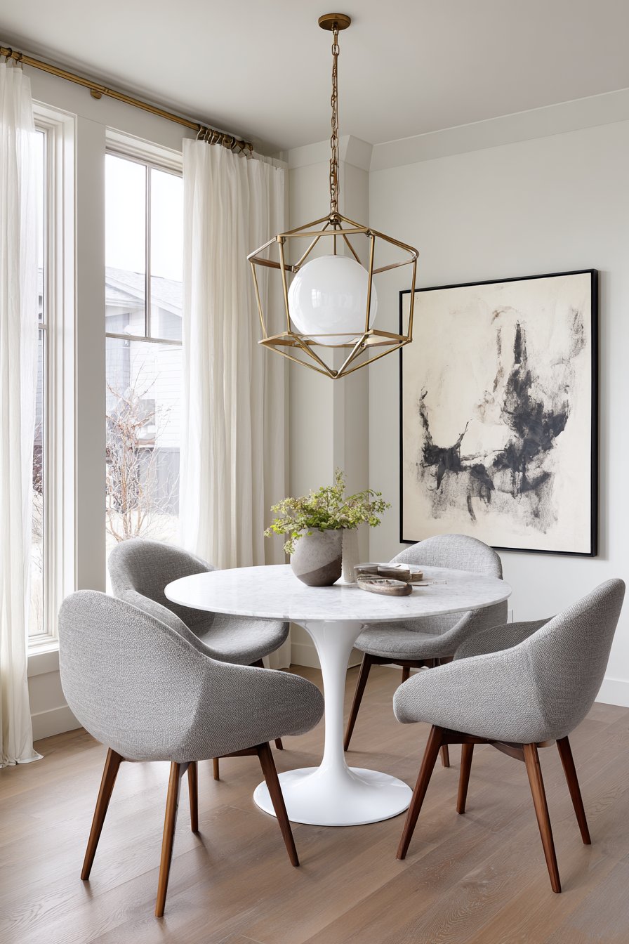 Mid-Century Tulip Table Timelessness